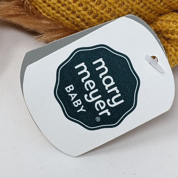 MARY Meyer Baby Lion Plush Knitted Nursery Rattle 7" - Picture 5 of 7